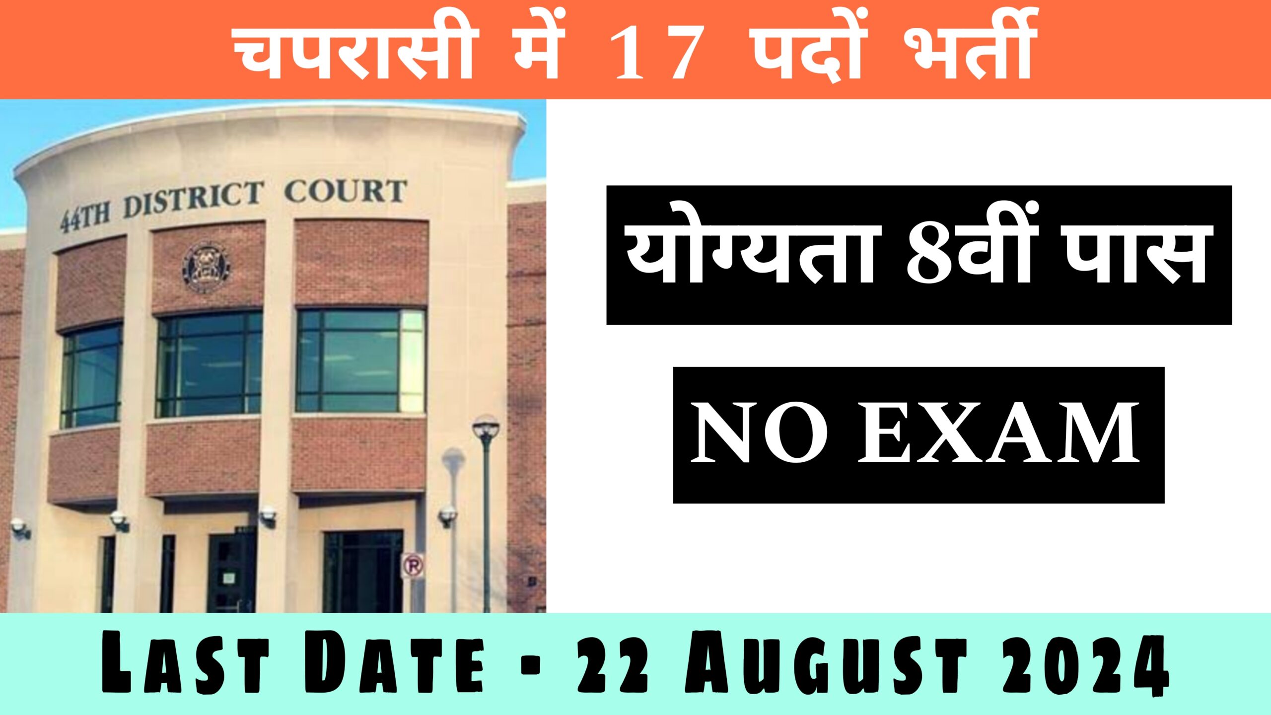 District court Peon Palwan recruitment