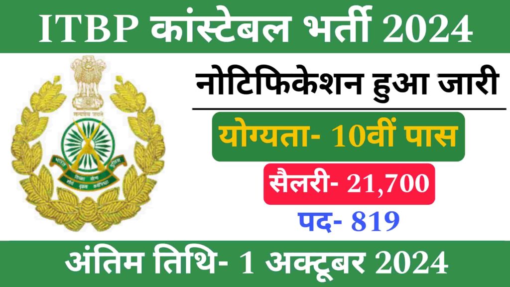 ITBP Constable Peon