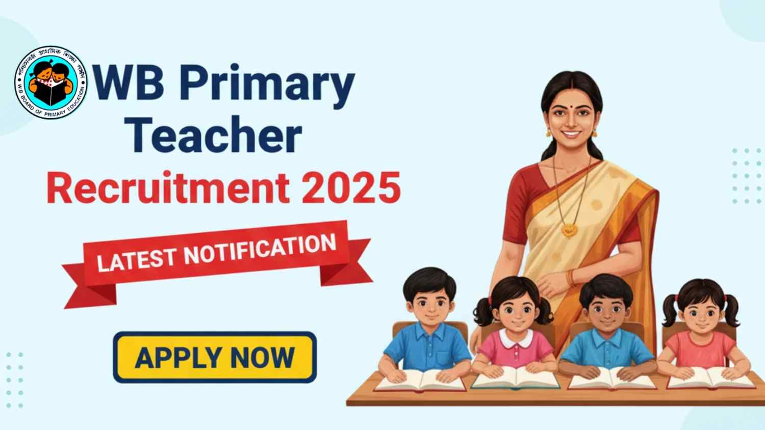 WB Primary Teacher Recruitment 2025 – 2308 Special Education Teachers