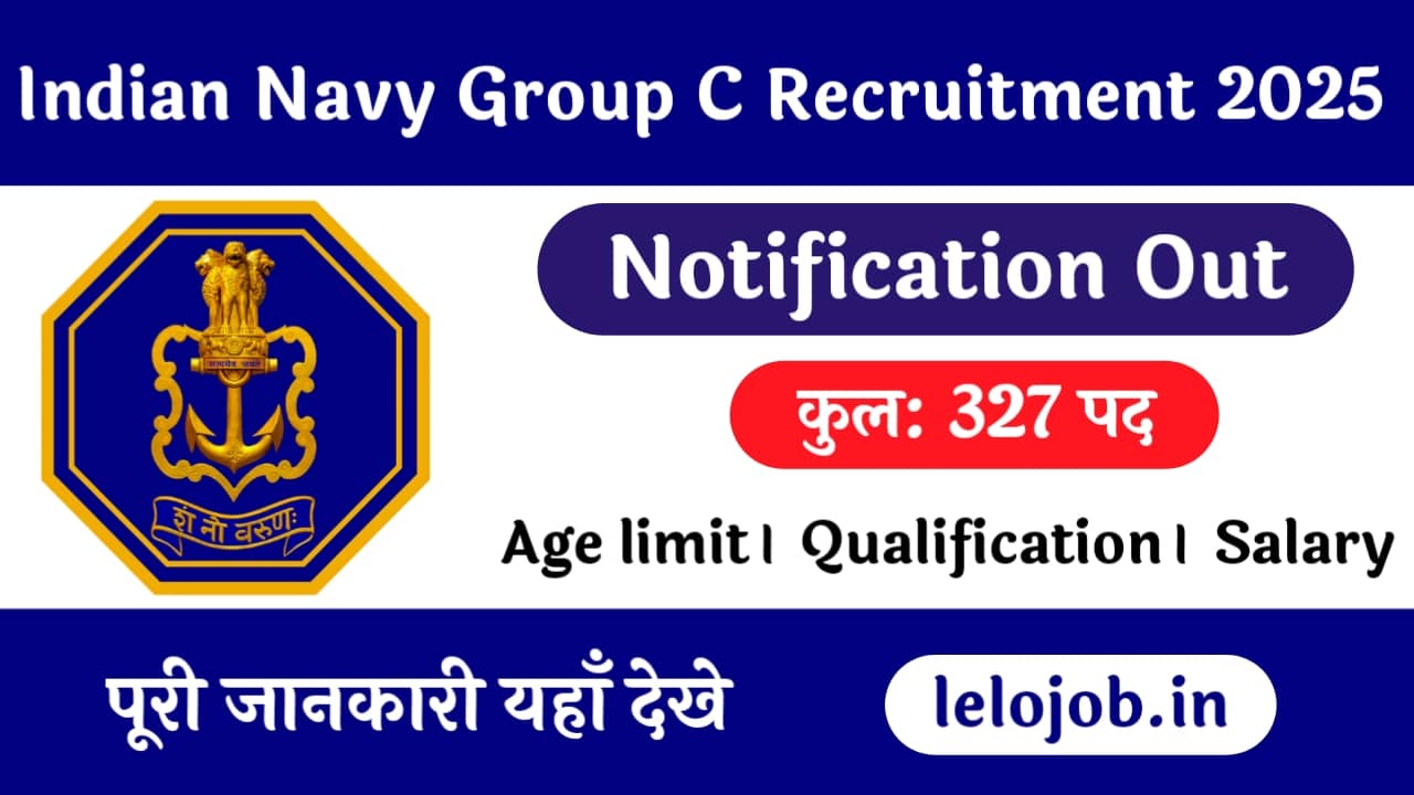 Indian Navy Group C Recruitment 2025