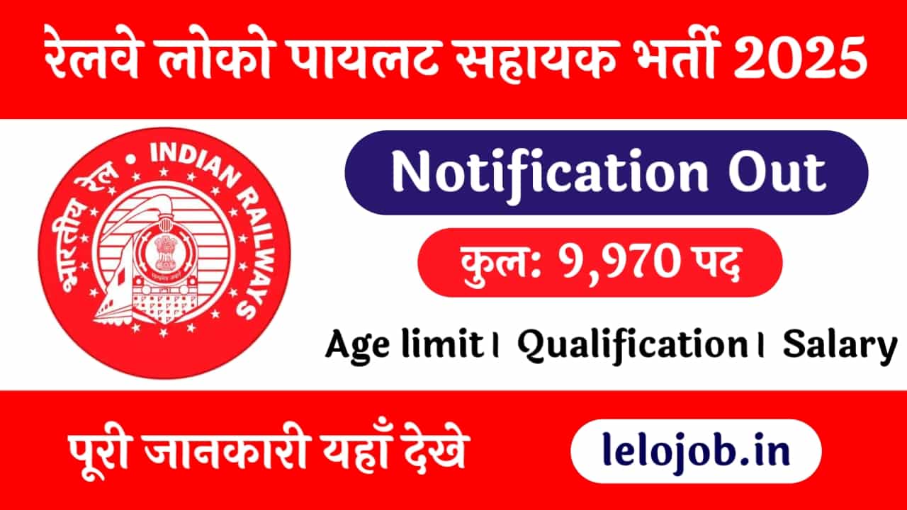 Railway ALP Recruitment 2025