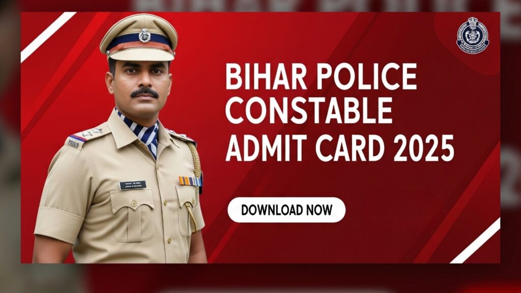Bihar Police CSBC Constable Admit Card 2025